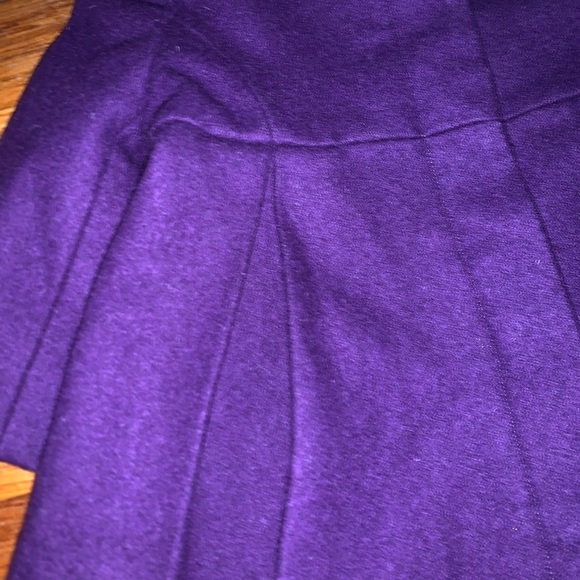 Janie and Jack collection wool purple pea coat size 6-12 months baby girl dressy - Picture 5 of 7